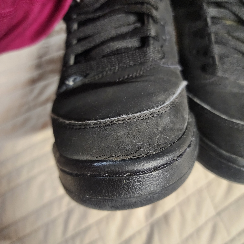 Air Jordan Black and Gray Sneakers - Picture 9 of 10